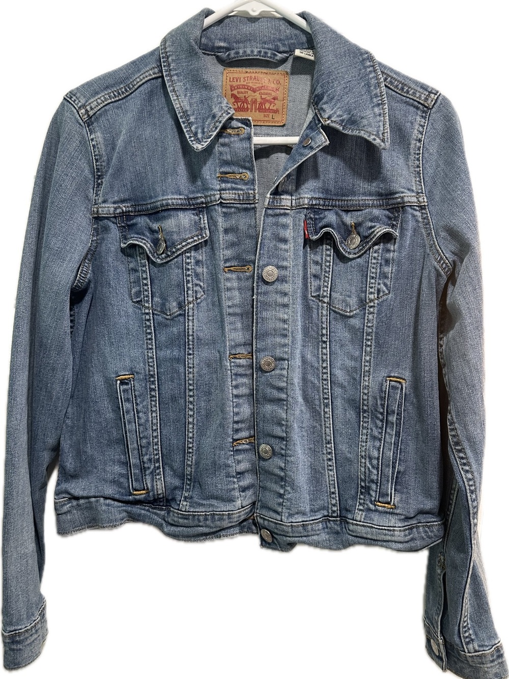 Levi's Light Blue Stonewash Denim Jacket